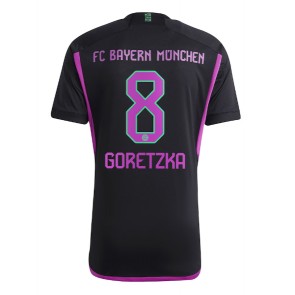 Maillot de foot Bayern Munich Leon Goretzka #8 Extérieur 2023-24 Manches Courte